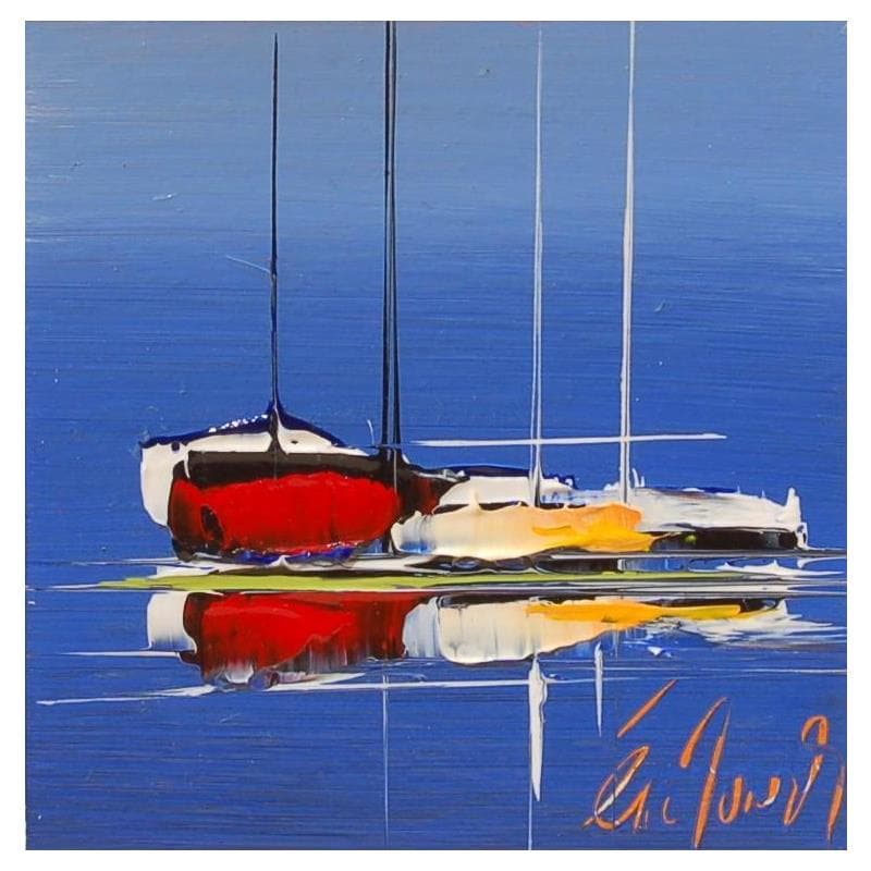 Painting VOYAGE OUTREMER by Munsch Eric | Painting Figurative Acrylic Marine