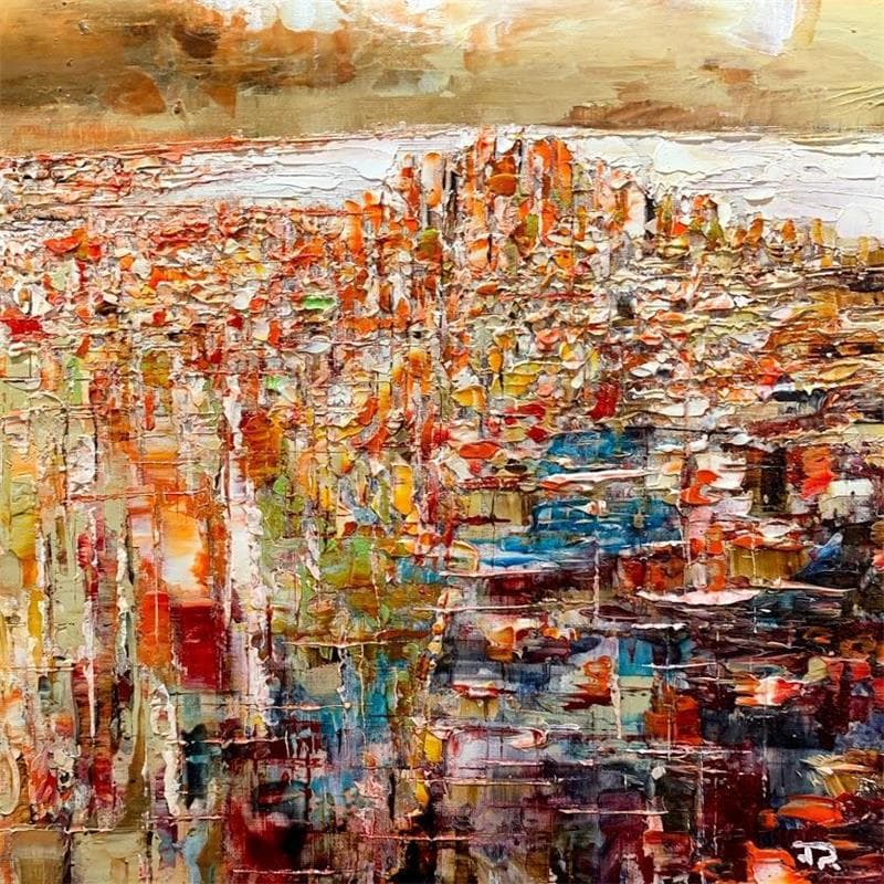 Painting New York by Reymond Pierre | Painting Figurative Landscapes Oil