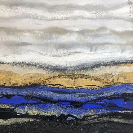 Painting C80-19-F by Boiteux Etienne | Painting Abstract Mixed Landscapes