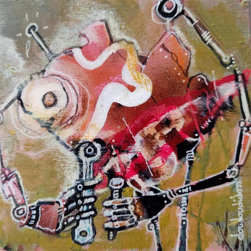 Painting Robot by Doudoudidon | Painting Raw art Life style