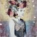 Painting Serena III by Bofill Laura | Painting Figurative Mixed Portrait
