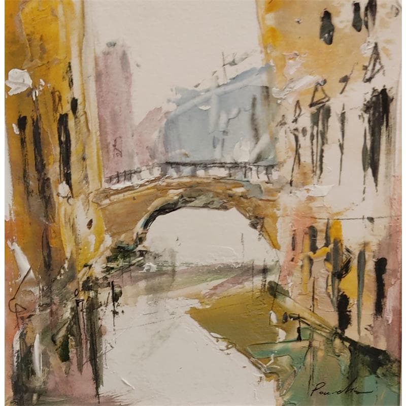 Painting Rio à Venise by Poumelin Richard | Painting Oil