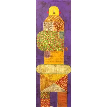 Raw art paintings MixedYellow Man by Gustavo Ortiz - Vimarsana News