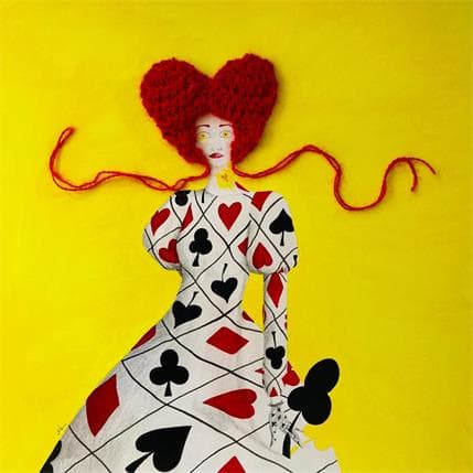Painting La regina della splendide idee by Nai | Painting Surrealism Acrylic