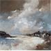 Gemälde Winter scape von Pienon Cyril | Gemälde Figurativ Landschaften Marine Acryl